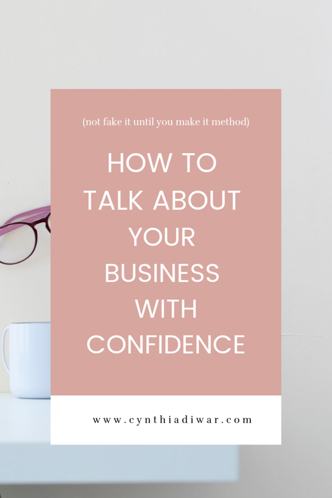 Talking about your business can be hard. I share all the tips and tricks to help you share your business visions